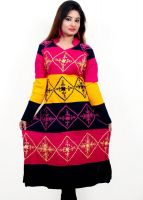 Laadli Ji Embroidered Women's Kurti(Multicolor)