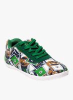 Nell Green Sporty Sneakers