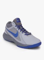 Nike The Overplay VIII Grey Basketball Shoes