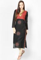 Peppertree Cotton Maroon Kurta