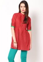 Shree 100% Cotton Maroon Kurti