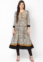 Span Cotton Brown Kurta