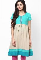 Span Cotton Green Kurta