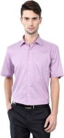 Van Heusen Men's Checkered Casual Purple Shirt