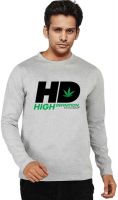Wear Your Opinion Printed Men's Round Neck Grey T-Shirt