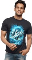 Wear Your Opinion Printed Men's Round Neck Black T-Shirt