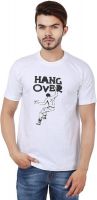 Weardo Printed Men's Round Neck White T-Shirt Weardo Printed Men's Round Neck White T-Shirt