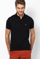 Wrangler Black Polo T Shirt