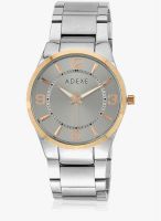 Adexe 008245D-5 Silver/Grey Analog Watch