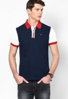 Arrow Sports Navy Blue Polo T-Shirt