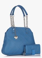 Butterflies Blue Handbag