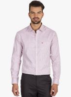 Canary London Pink Slim Fit Formal Shirt