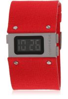 Converse Fashion Vr012-650 Red/Black Digital Watch