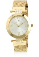 Daniel Klein Dk10133Gmsl-Golden/Silver Analog Watch