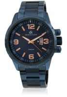 Daniel Klein Dk10136Bulm-Blue/Blue Analog Watch