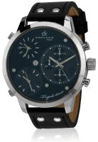 Daniel Klein Sldk10018 Black/Blue Analog Watch