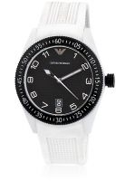 Emporio Armani Ar1036 White/Black Analog Watch