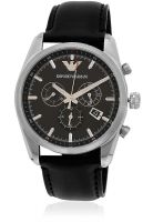 Emporio Armani Ar6039 Black/Black Chronograph Watch