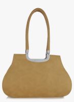 FOSTELO Beige Polyurethane (Pu) Handbag