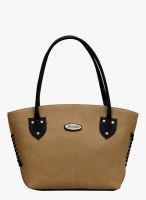FOSTELO Beige Polyurethane (Pu) Handbag