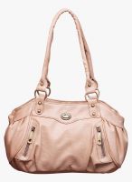 FOSTELO Beige Polyurethane (Pu) Handbag