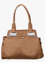 FOSTELO Beige Polyurethane (Pu) Handbag