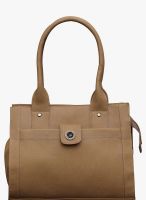 FOSTELO Beige Polyurethane (Pu) Handbag