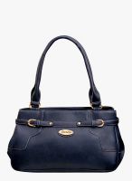 FOSTELO Blue Polyurethane (Pu) Handbag