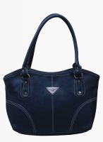 FOSTELO Blue Polyurethane (Pu) Handbag