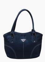 FOSTELO Blue Polyurethane (Pu) Handbag