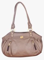 FOSTELO Brown Polyurethane (Pu) Handbag