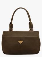 FOSTELO Brown Pu Handbag