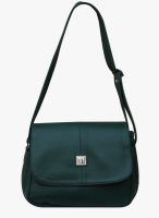 FOSTELO Green Polyurethane (Pu) Handbag