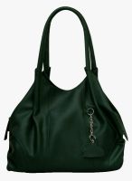 FOSTELO Green Polyurethane (Pu) Handbag