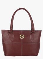 FOSTELO Maroon Polyurethane (Pu) Handbag