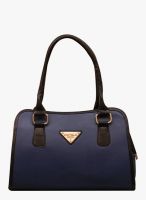 FOSTELO Navy Blue Polyurethane (Pu) Handbag