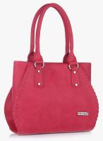 FOSTELO Pink Polyurethane (Pu) Handbag