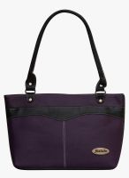 FOSTELO Purple Polyurethane (Pu) Handbag