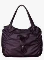 FOSTELO Purple Polyurethane (Pu) Handbag