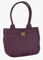 FOSTELO Purple Polyurethane (Pu) Handbag