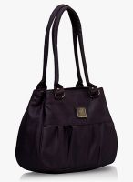 FOSTELO Purple Polyurethane (Pu) Handbag