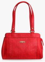 FOSTELO Red Polyurethane (Pu) Handbag