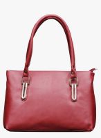 FOSTELO Red Polyurethane (Pu) Handbag