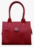 FOSTELO Red Polyurethane (Pu) Handbag