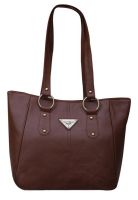 FOSTELO Tan Polyurethane (Pu) Handbag