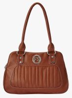 FOSTELO Tan Polyurethane (Pu) Handbag