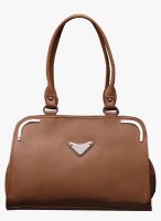 FOSTELO Tan Polyurethane (Pu) Handbag