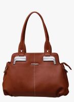 FOSTELO Tan Polyurethane (Pu) Handbag