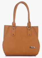 FOSTELO Tan Polyurethane (Pu) Handbag