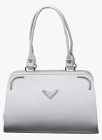 FOSTELO White Polyurethane (Pu) Handbag